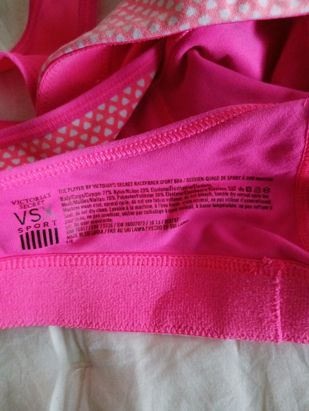 Victoria Secret Sports Gradient Racerback Sports Bra - Picture 3 of 4